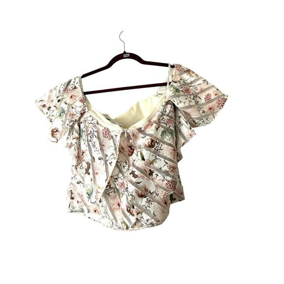 Camilla and Marc Mulholland Floral Top Size 10 US - Picture 3 of 10